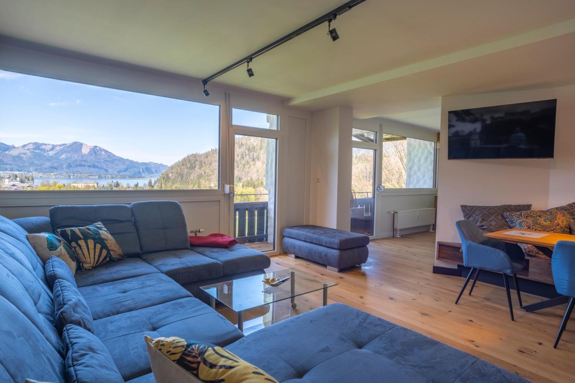 Wolfgangsee Appartements ストローブル エクステリア 写真