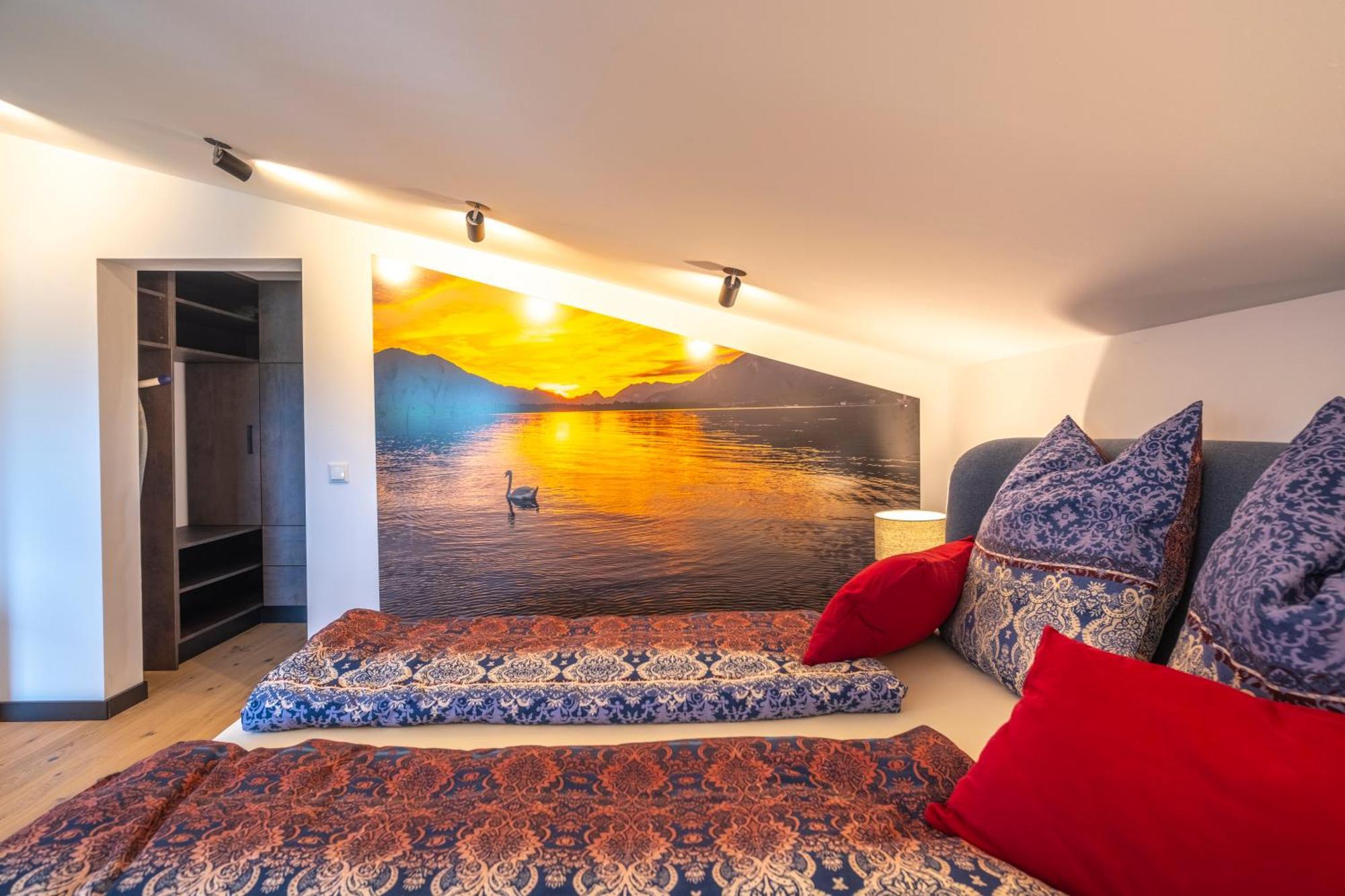 Wolfgangsee Appartements ストローブル エクステリア 写真