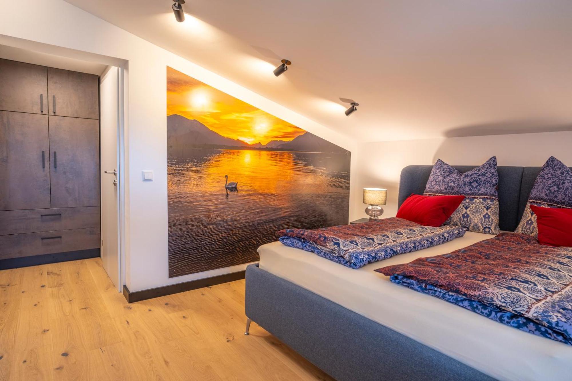 Wolfgangsee Appartements ストローブル エクステリア 写真